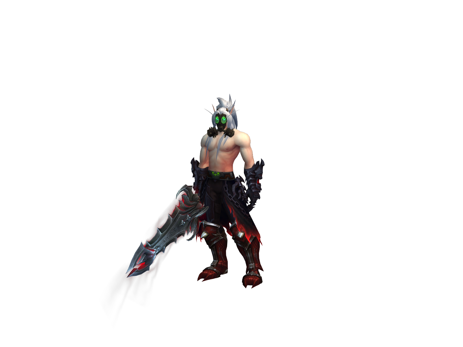 Nazguul 3D character render
