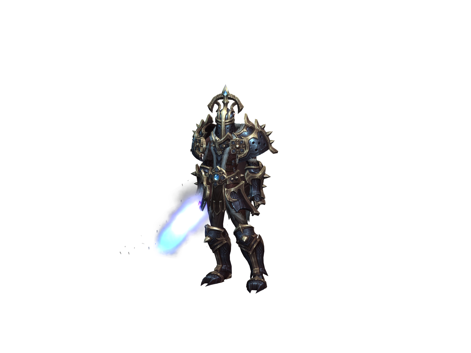 Saberknight 3D character render