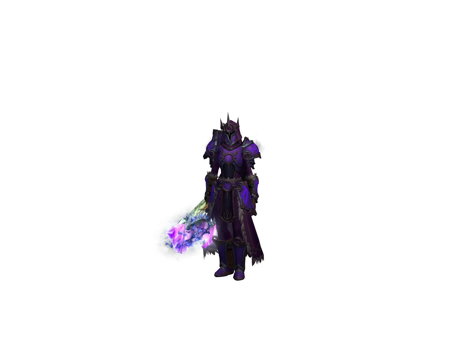 Plexcalibur 3D character render