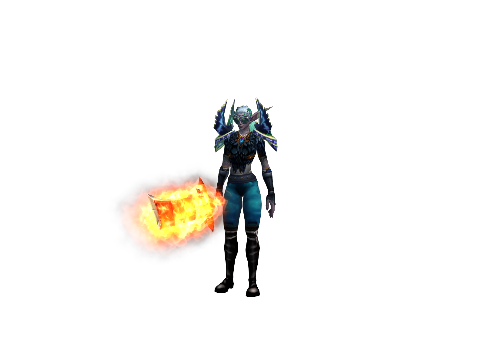 Ssataei 3D character render