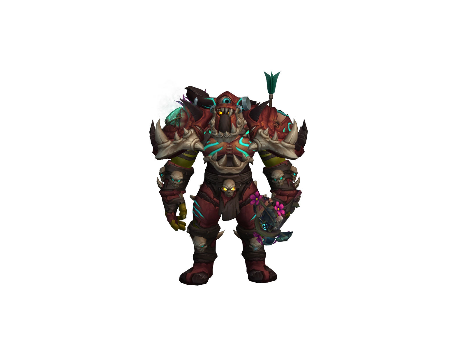 Xrsk 3D character render