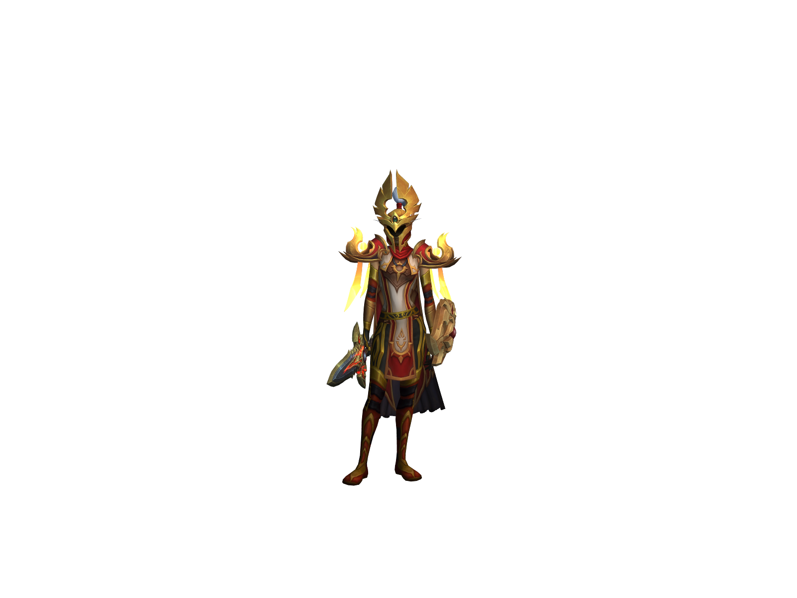 Krinzom 3D character render