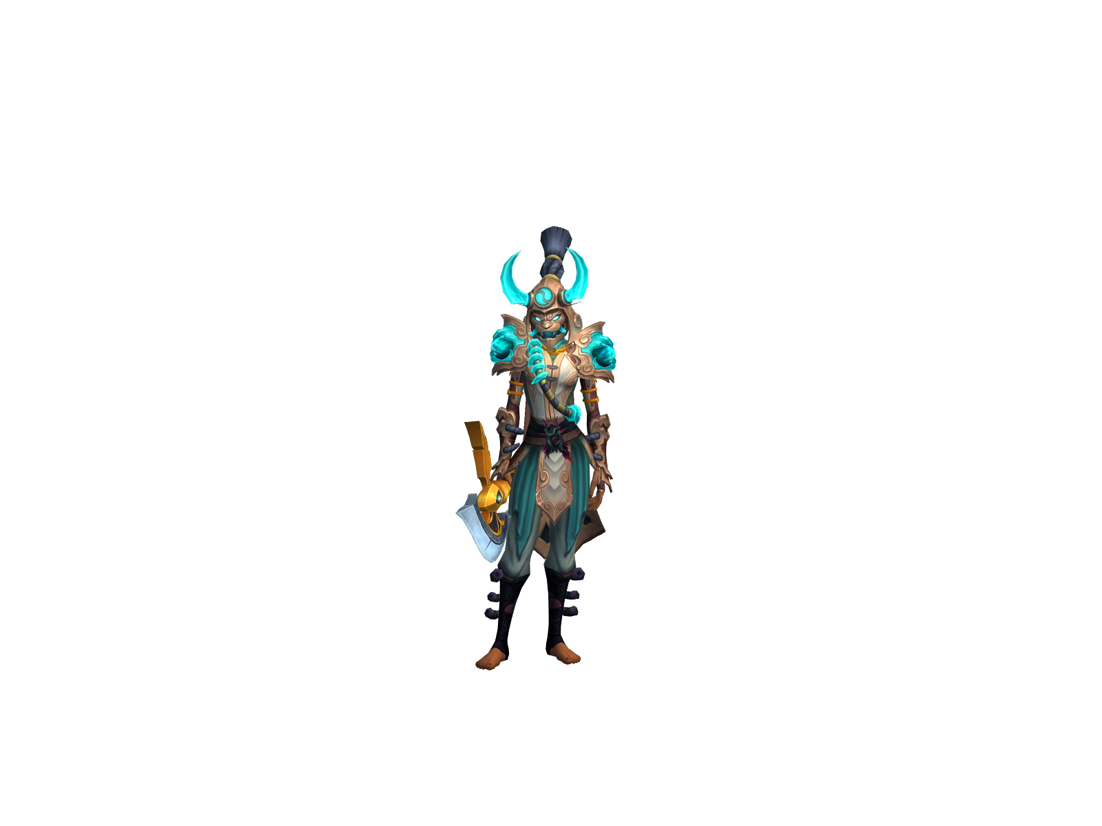Riperoní 3D character render