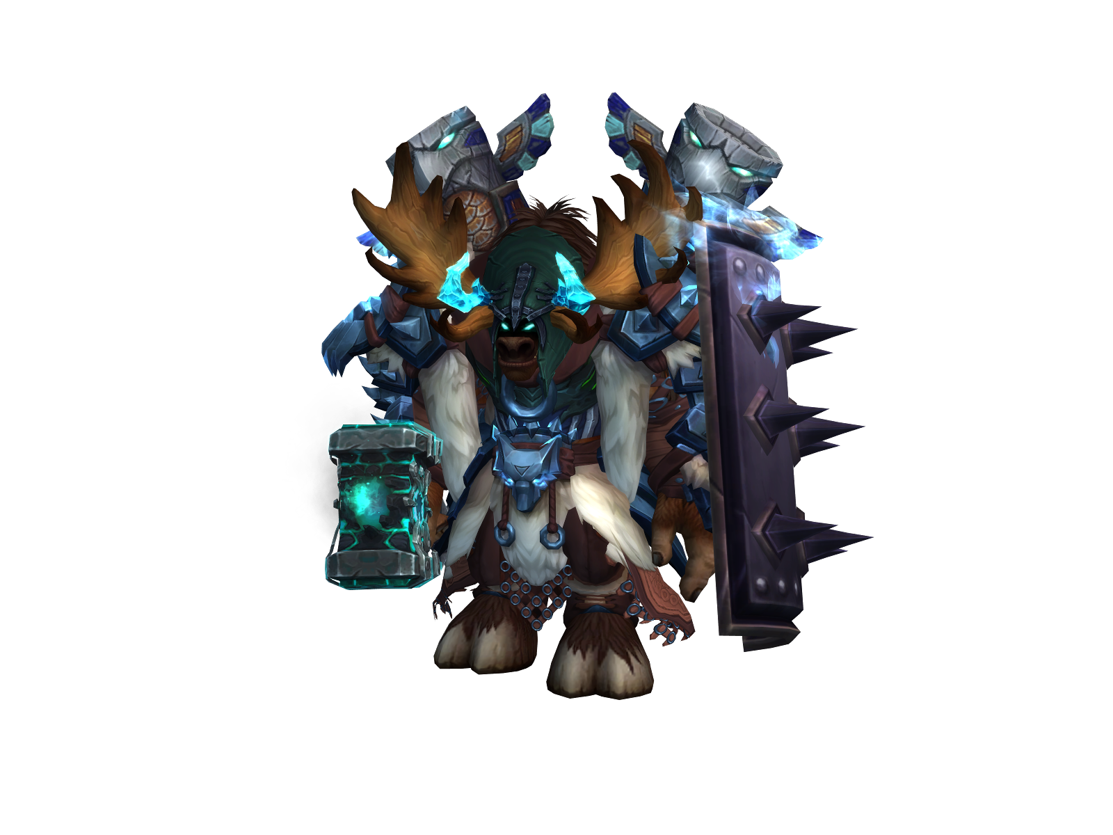 Bigzentheon 3D character render