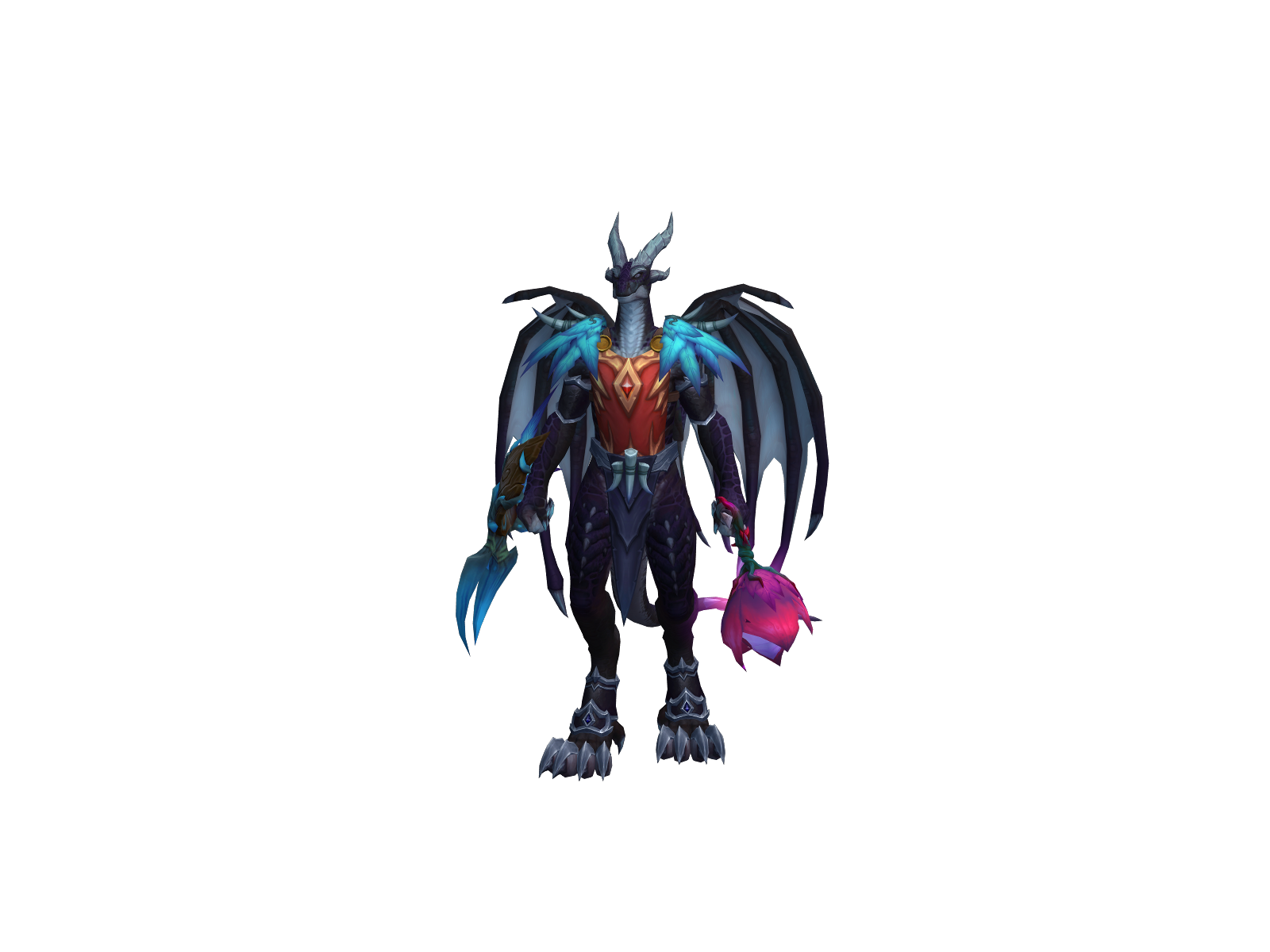 Mandellis 3D character render