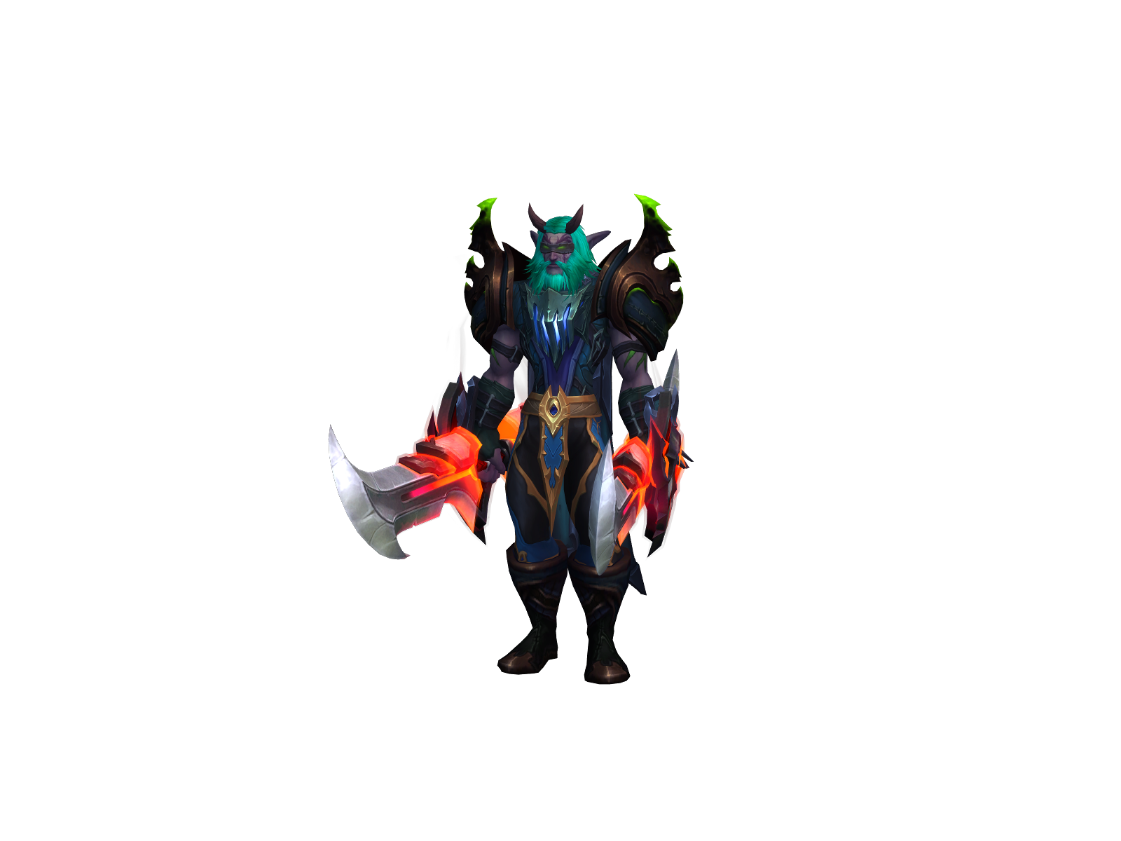 Srslyoni 3D character render