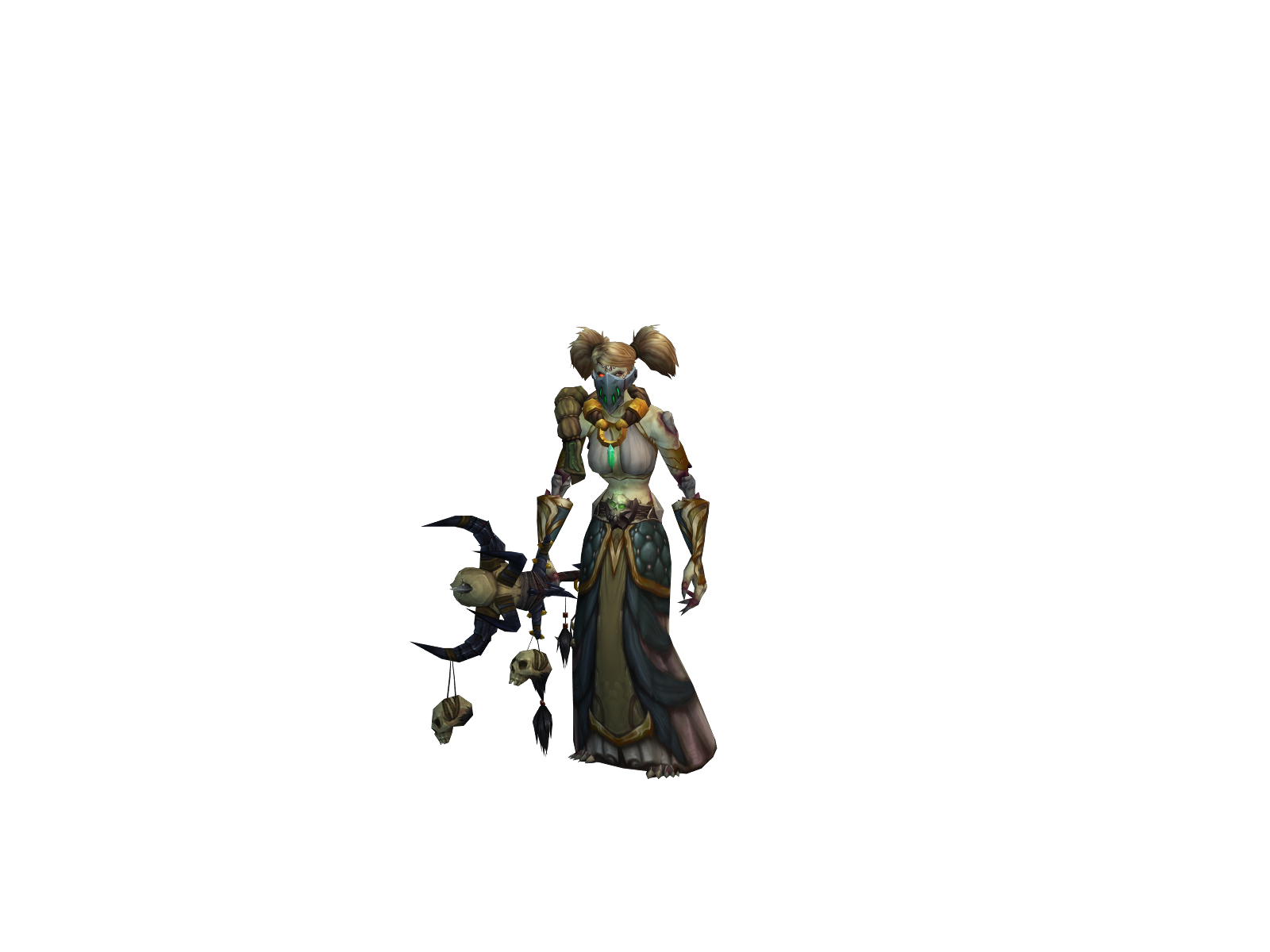 Heldread 3D character render