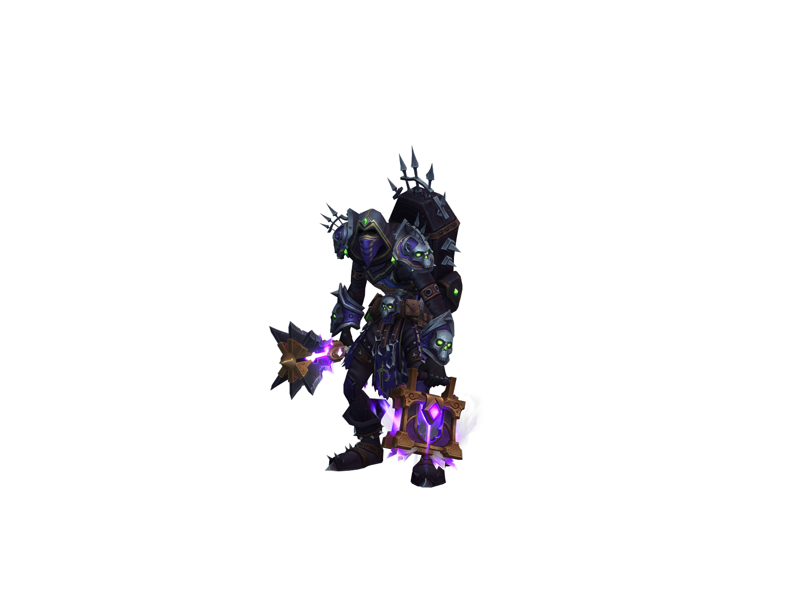 Hornyraptor 3D character render