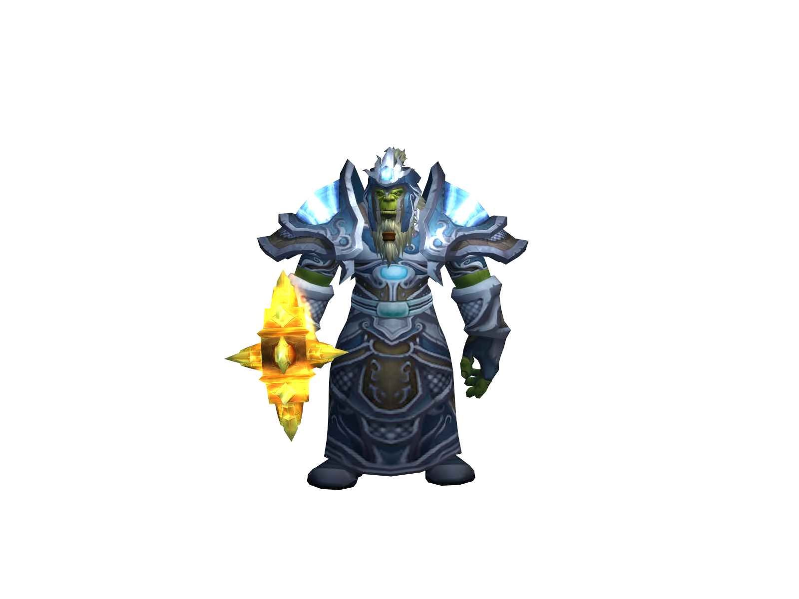 Velik 3D character render