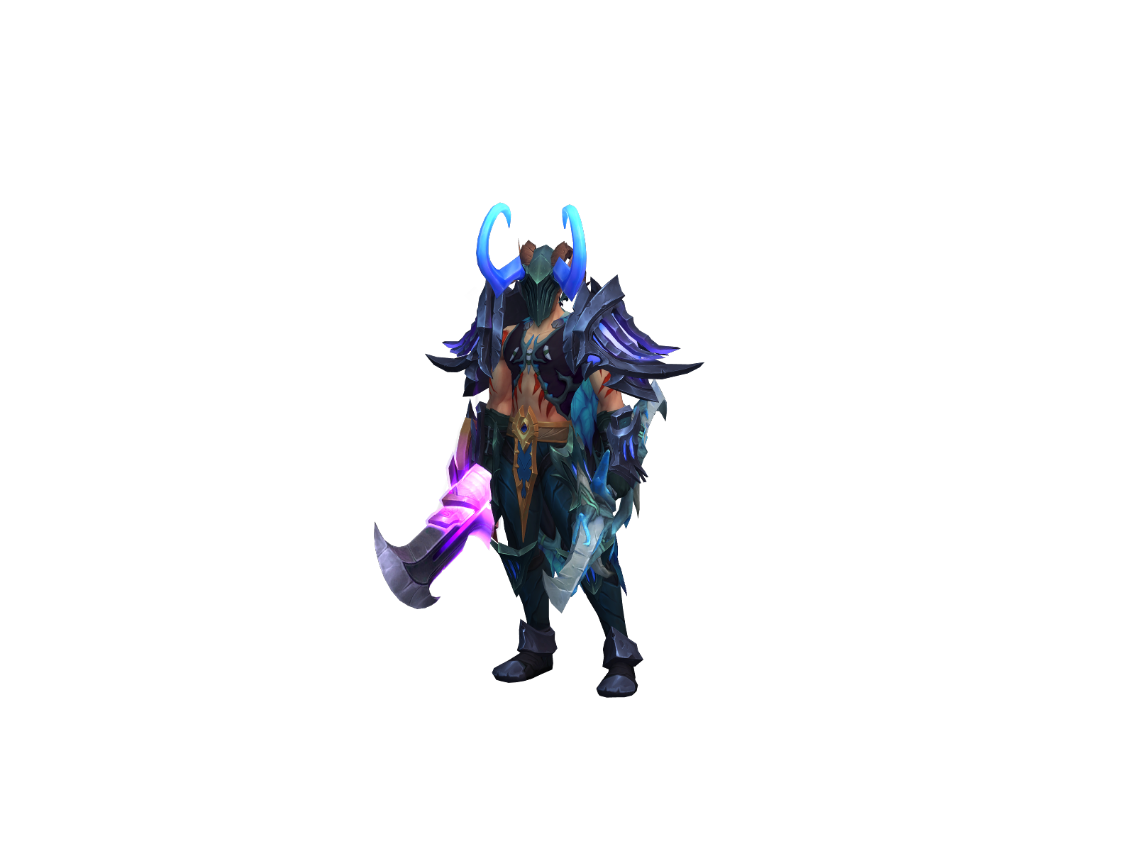 Steroìds 3D character render