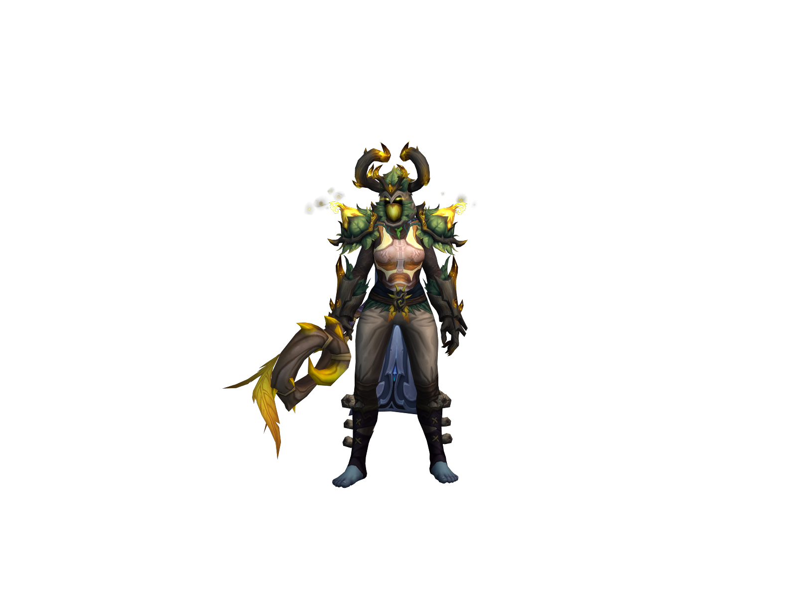 Elfyshiko 3D character render