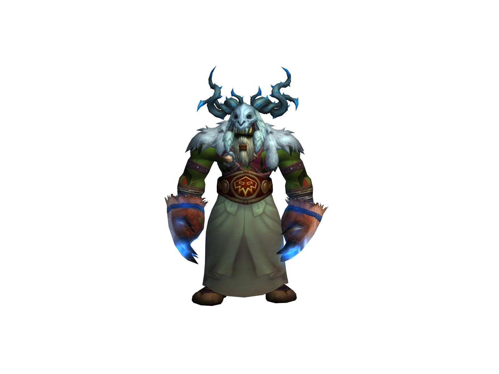 Oraoraoraora 3D character render