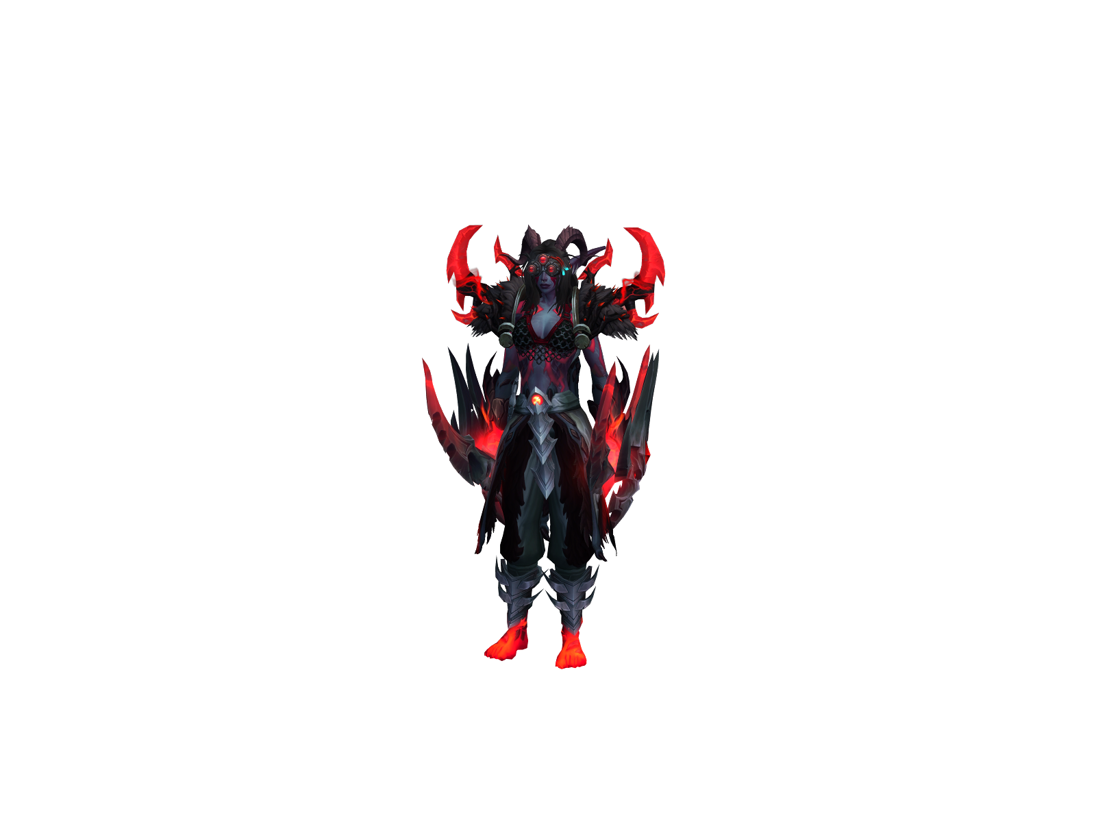 Netashka 3D character render