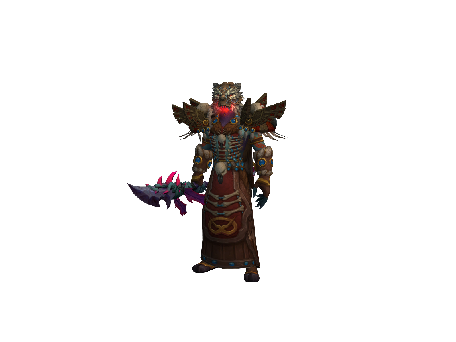 Haryl 3D character render