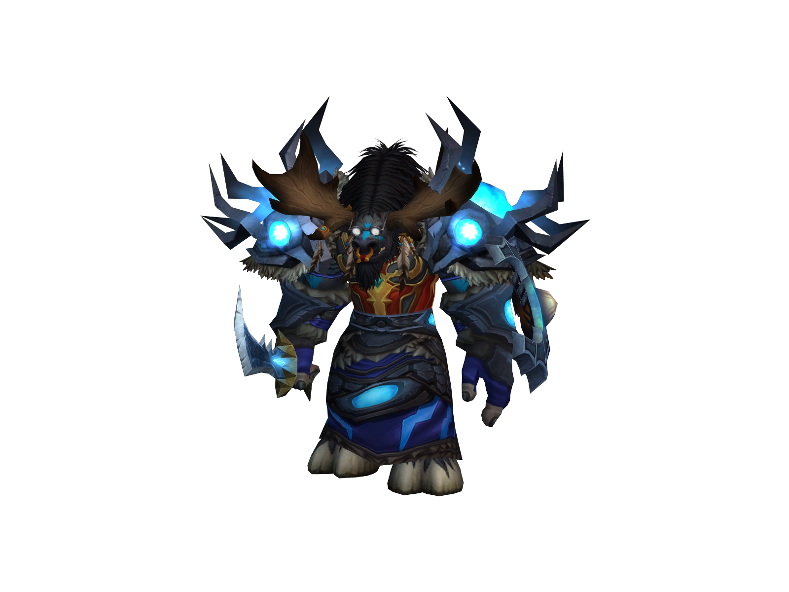 Unban 3D character render