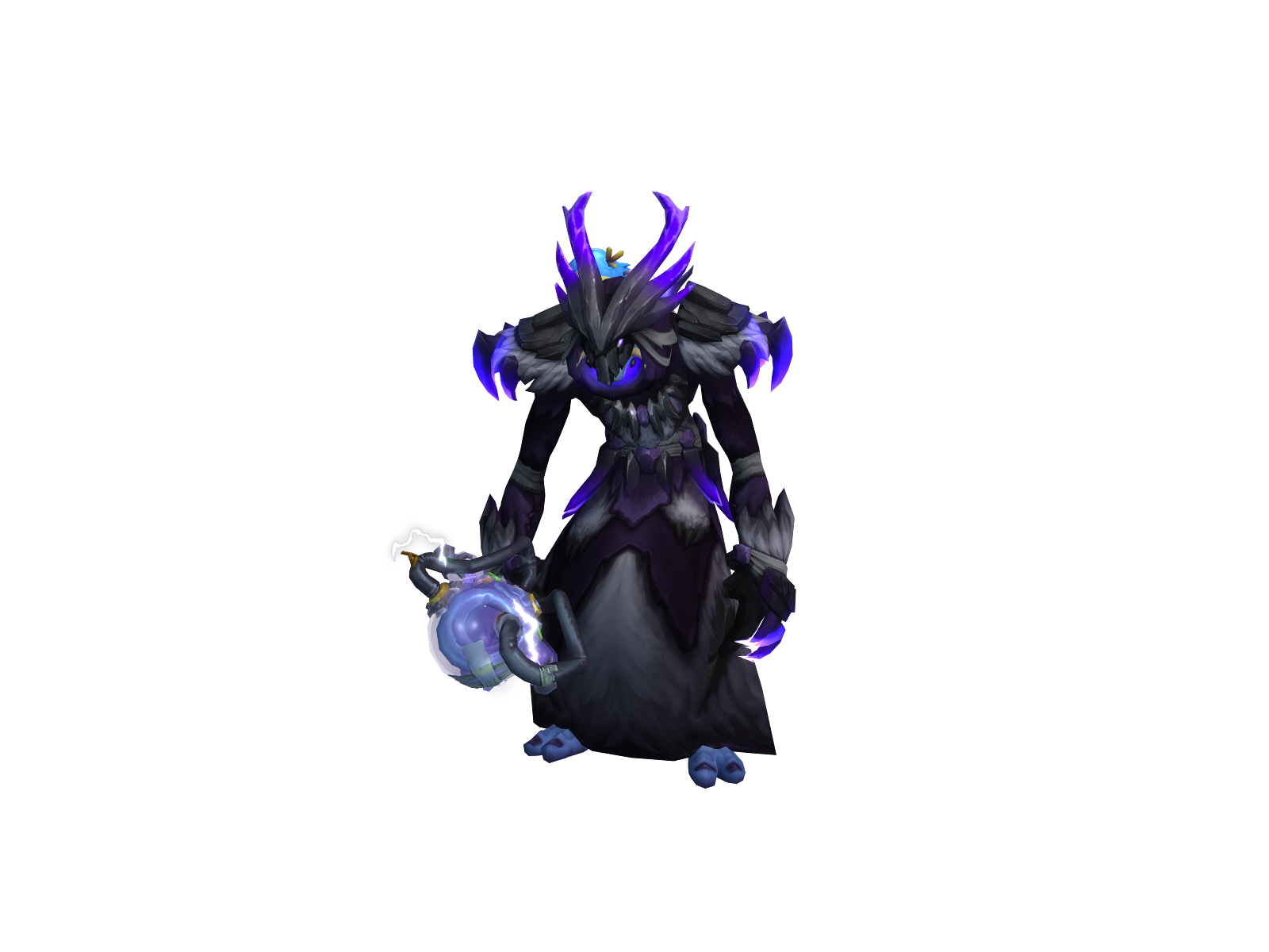 Grayfan 3D character render
