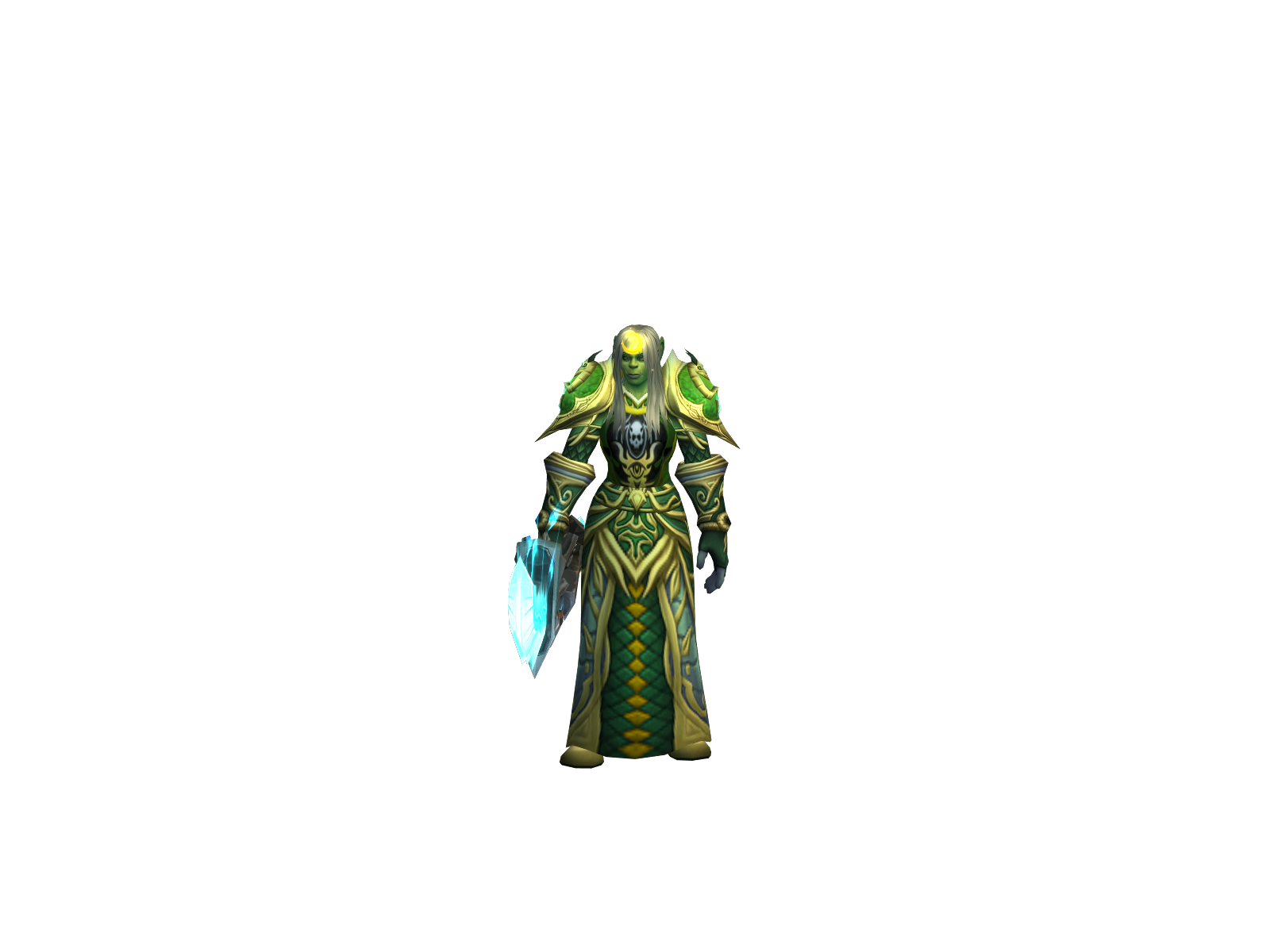 Crashout 3D character render