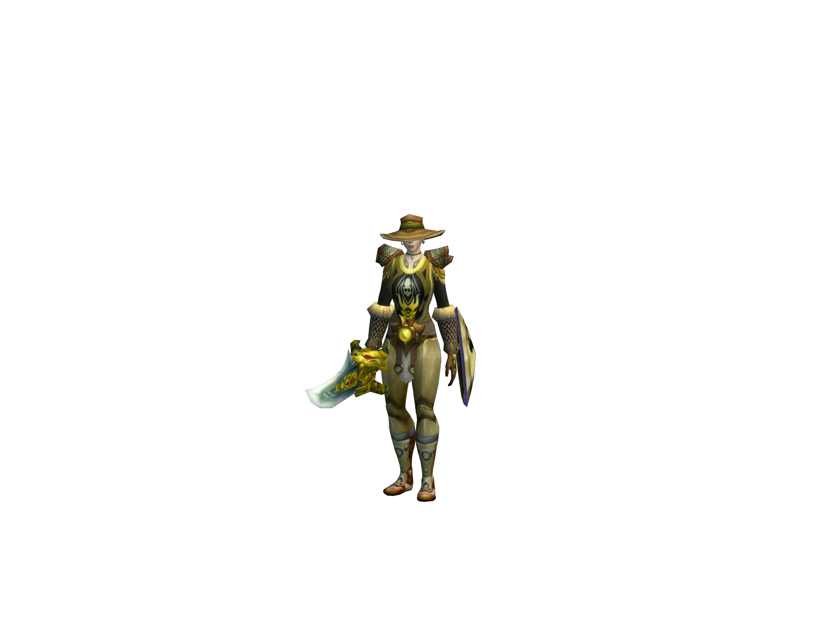 Dingulstain 3D character render