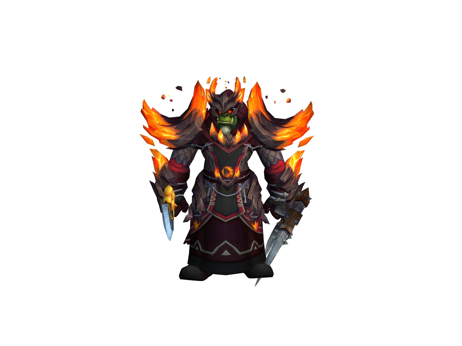 Moulaga 3D character render