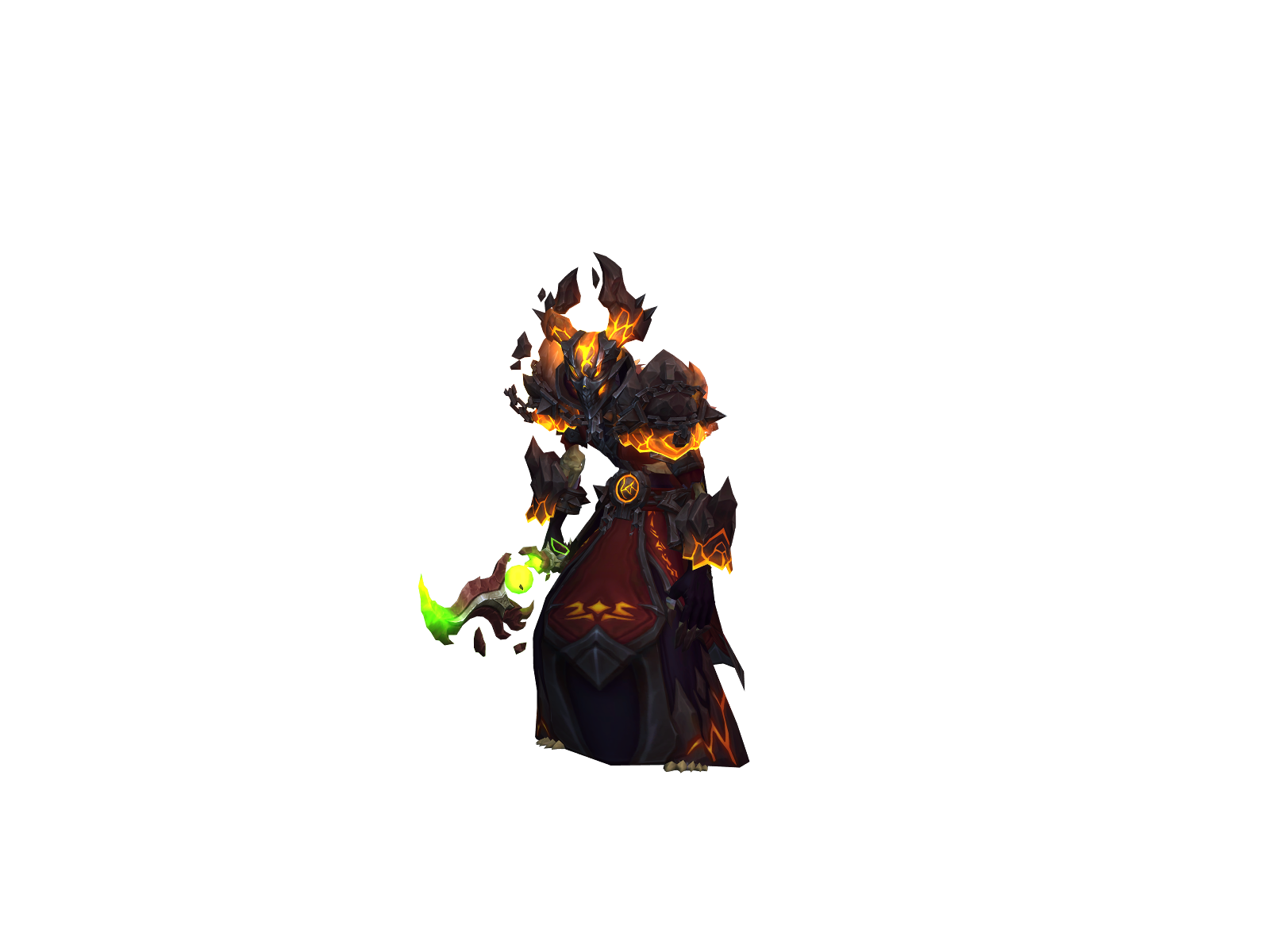 Explock 3D character render