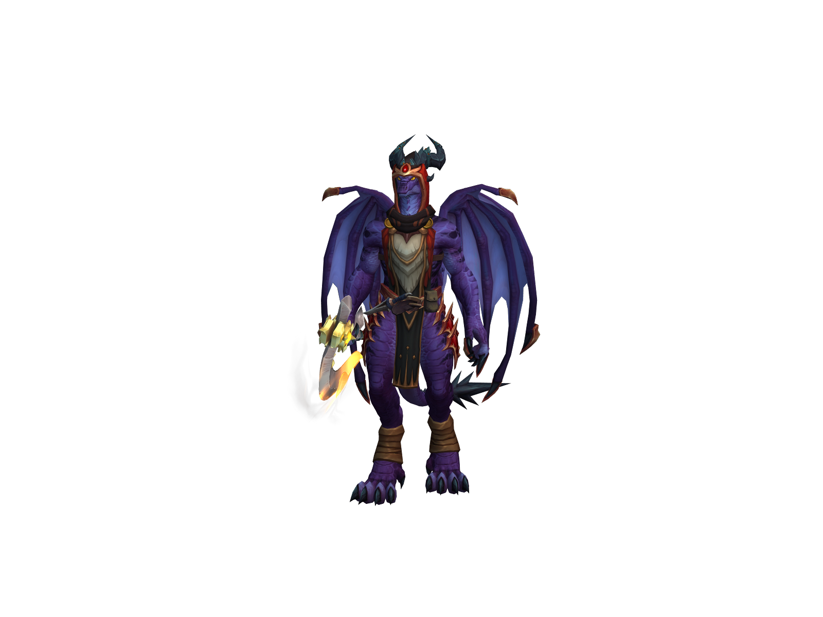 Gooping 3D character render