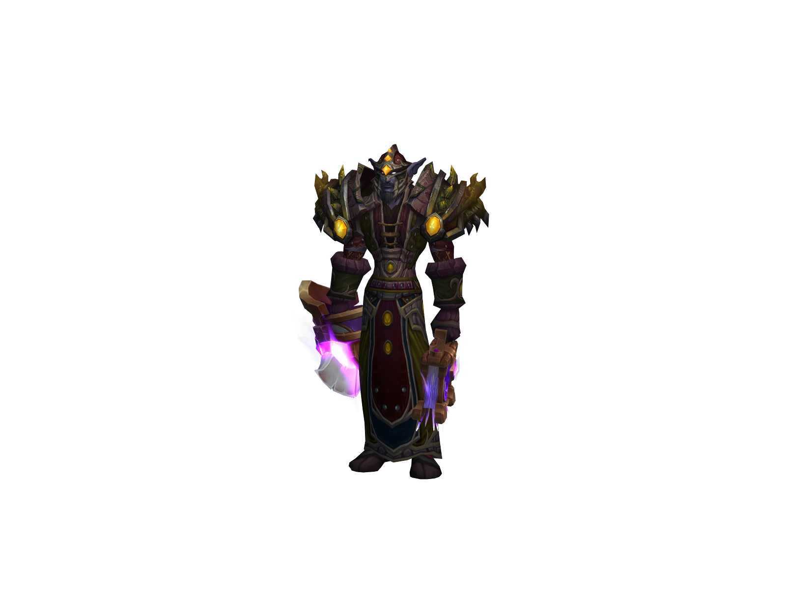 Brazwaxer 3D character render