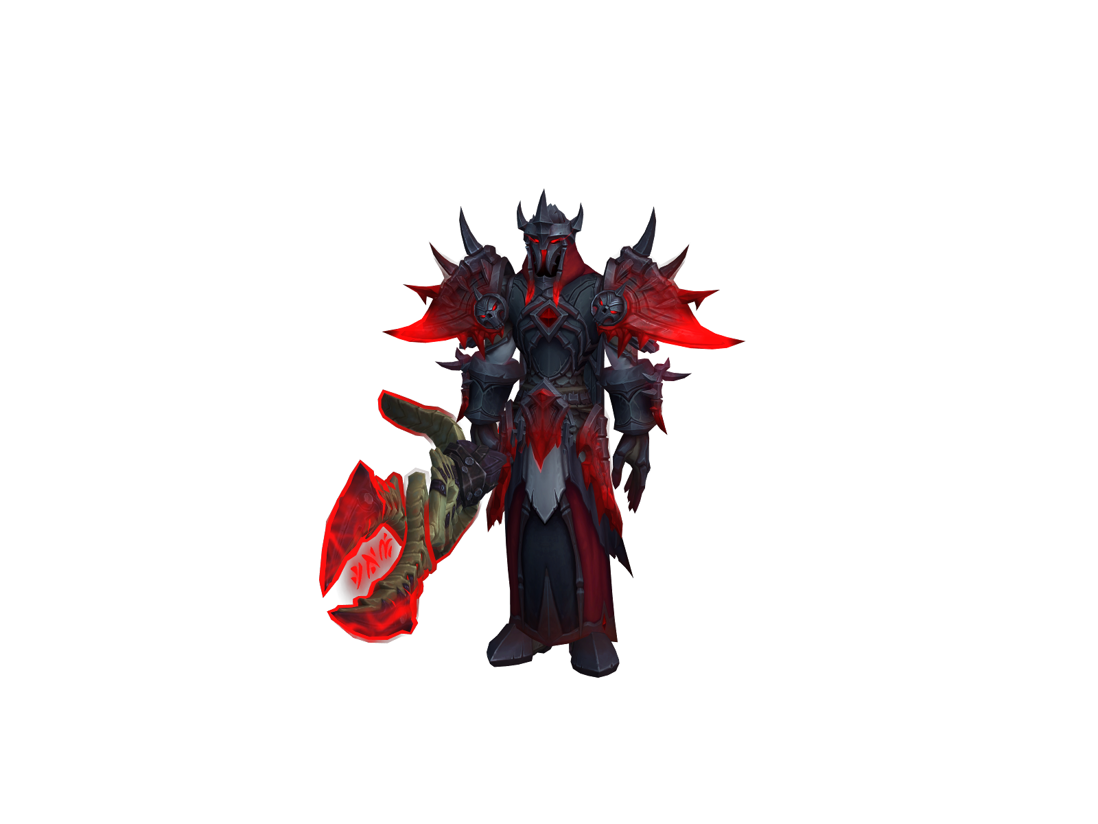 Ieatpaste 3D character render
