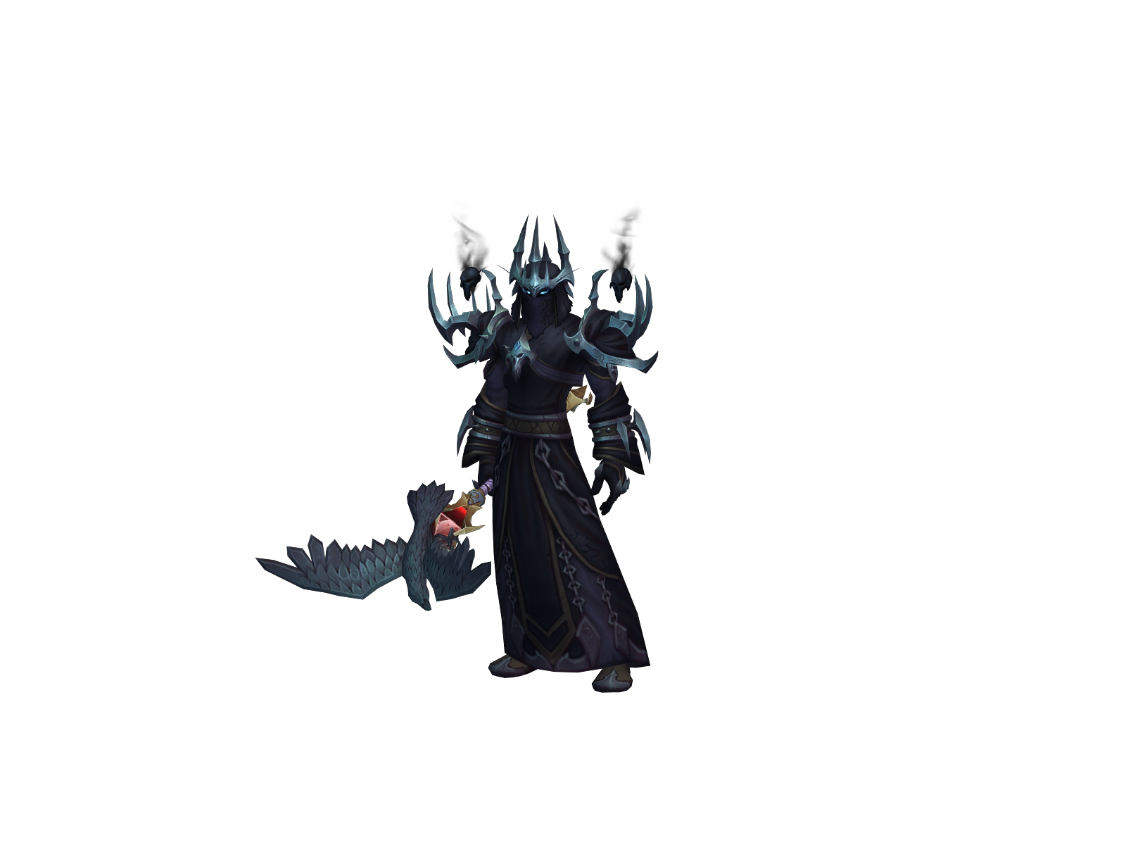 Helgraves 3D character render