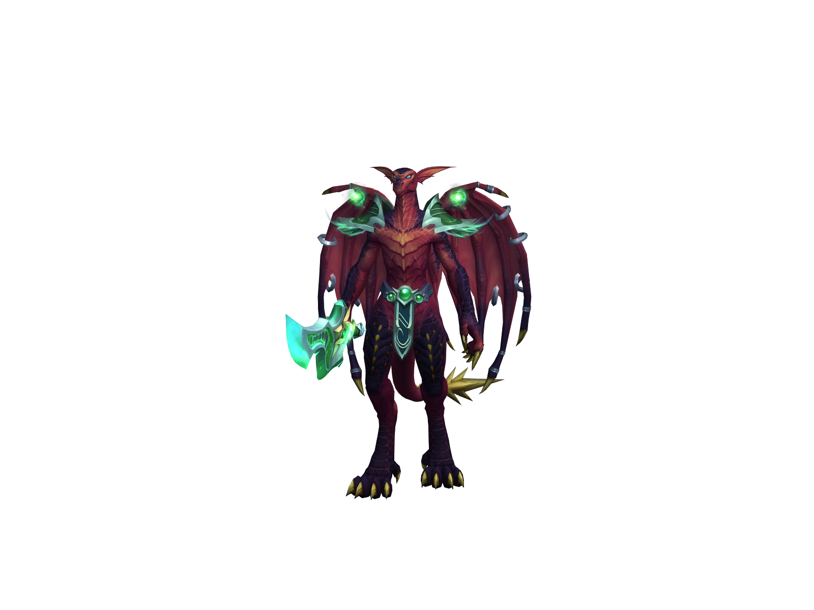 Dargonman 3D character render