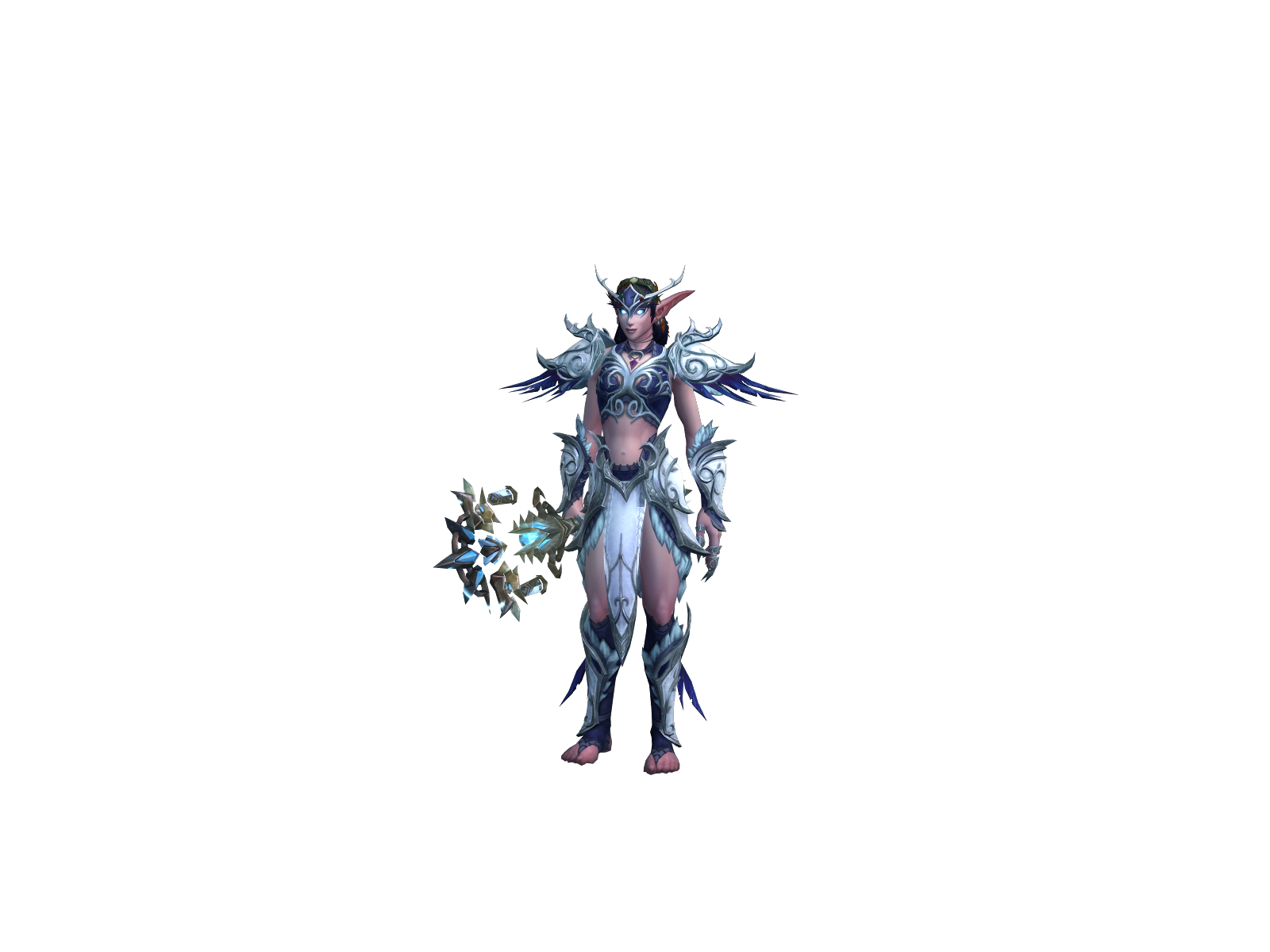 Parapandics 3D character render
