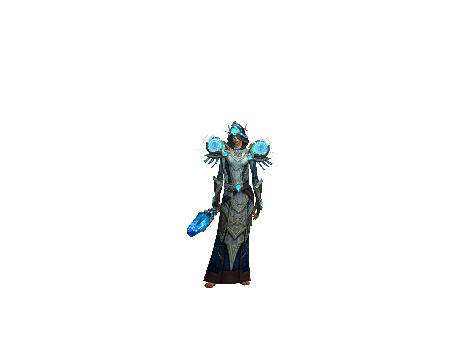 Cyndrana 3D character render