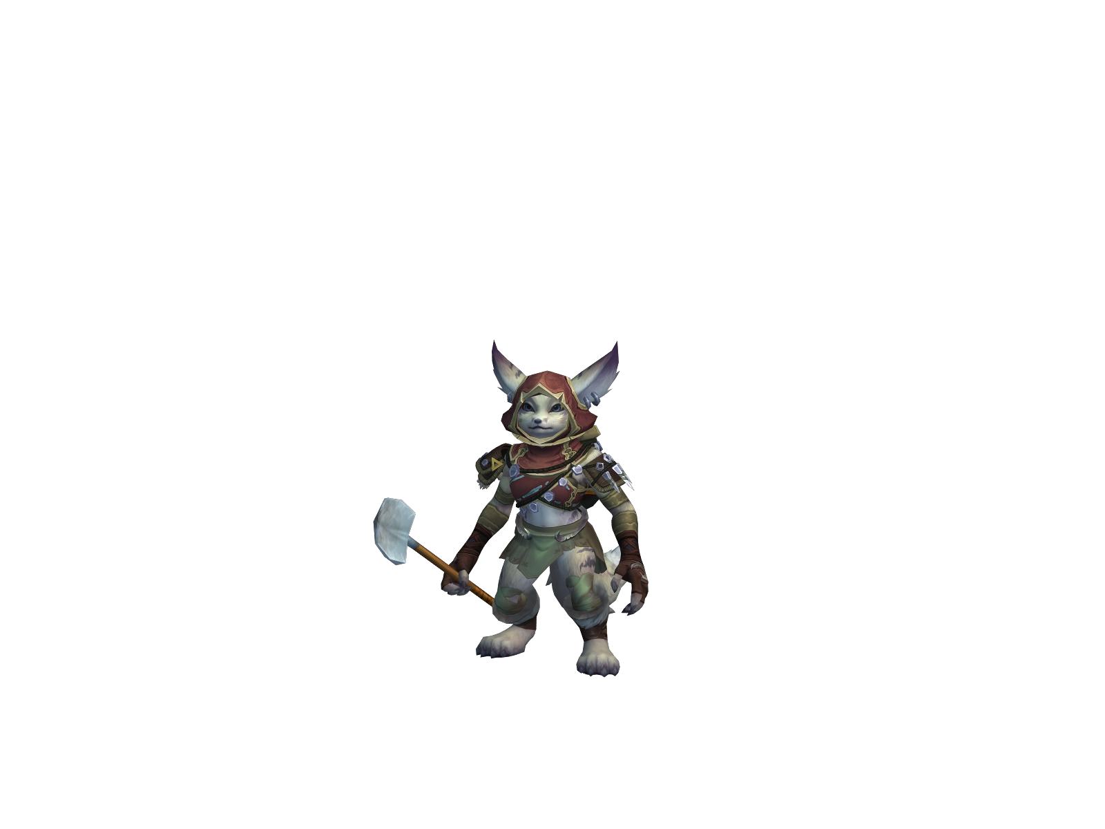 Vexuni 3D character render