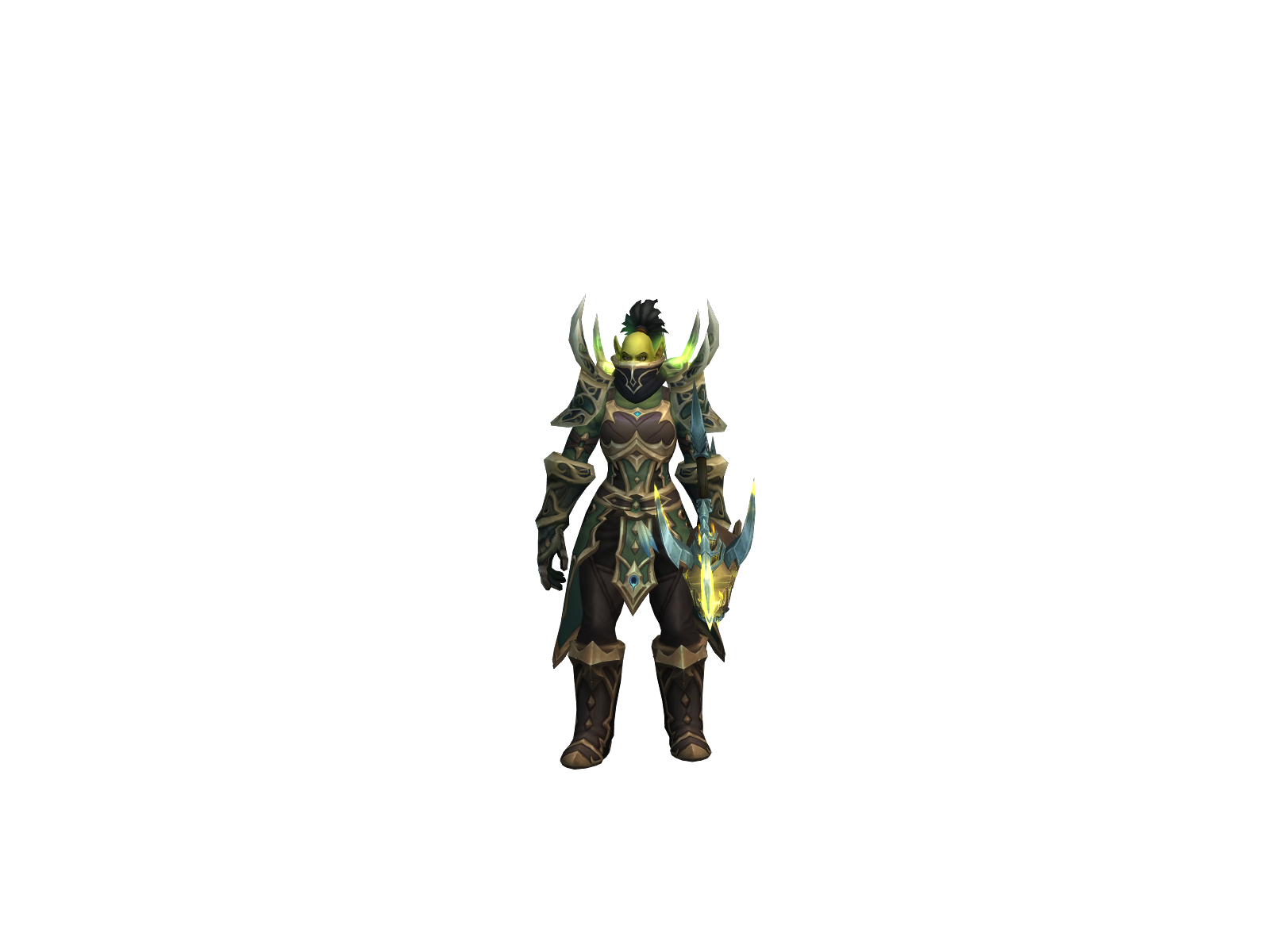 Headshott 3D character render