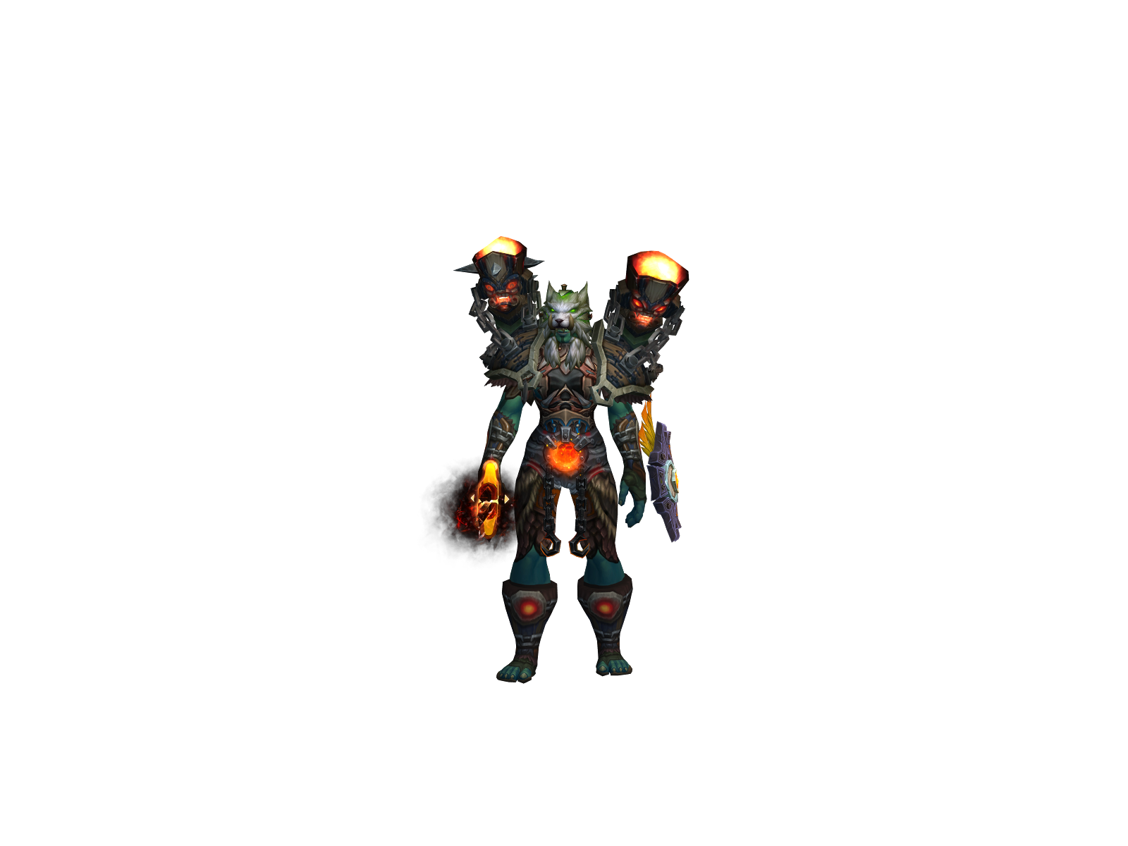 Stormslave 3D character render
