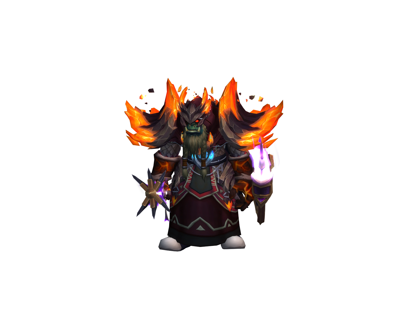 Tongdak 3D character render