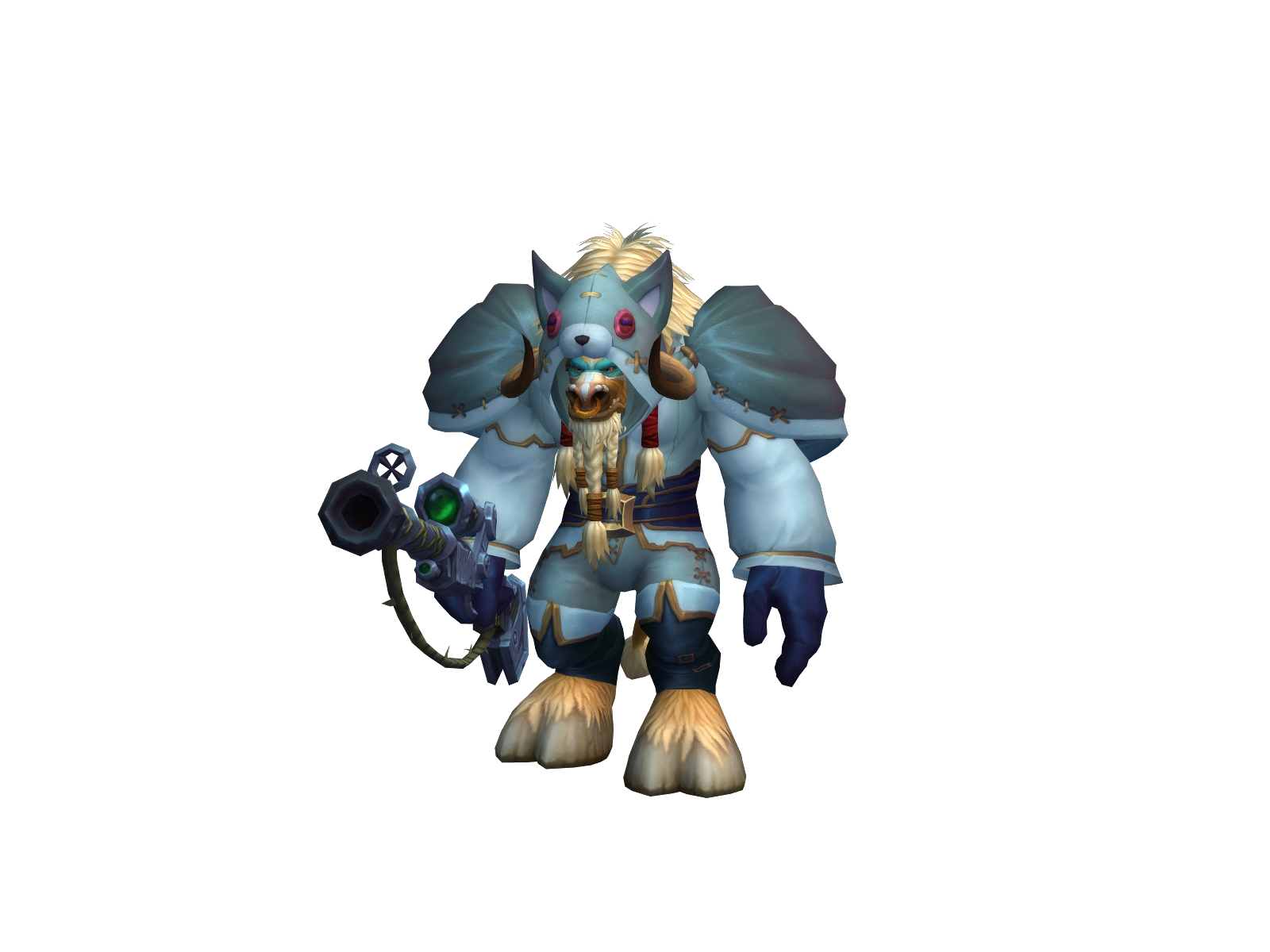 Butterhunt 3D character render