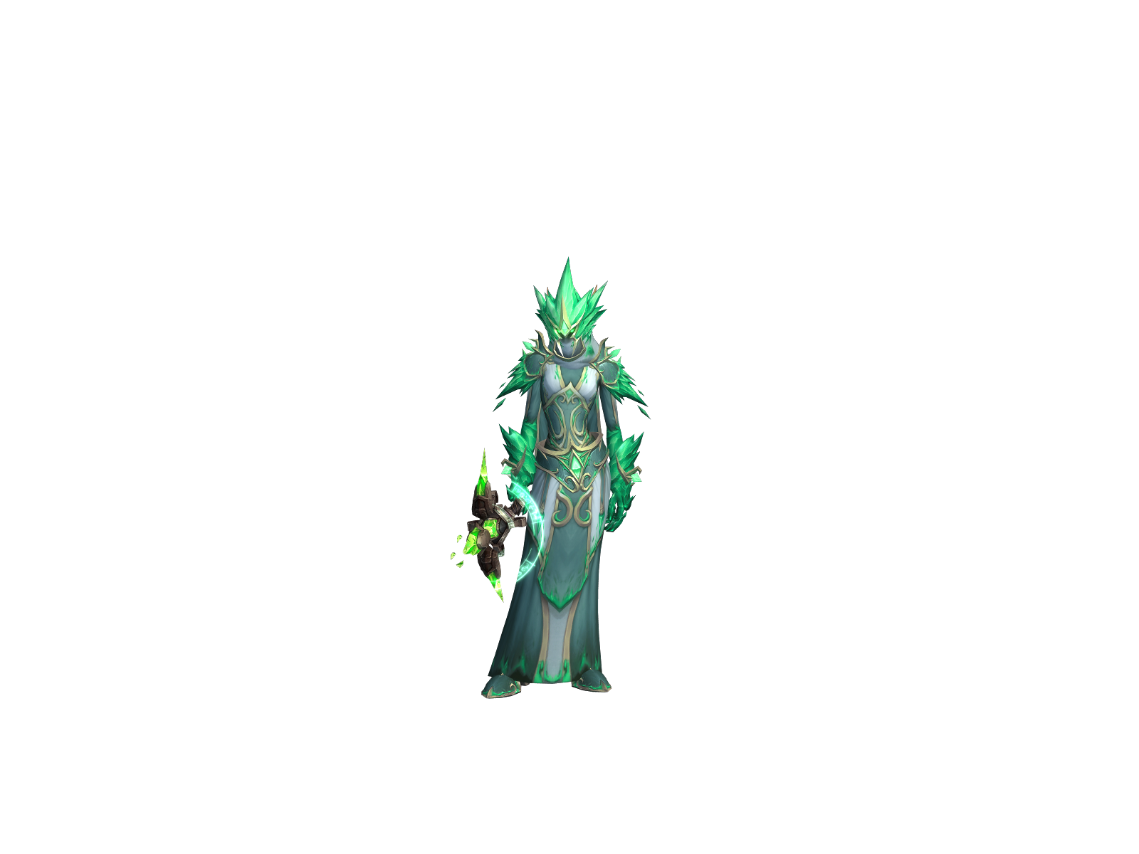 Auly 3D character render