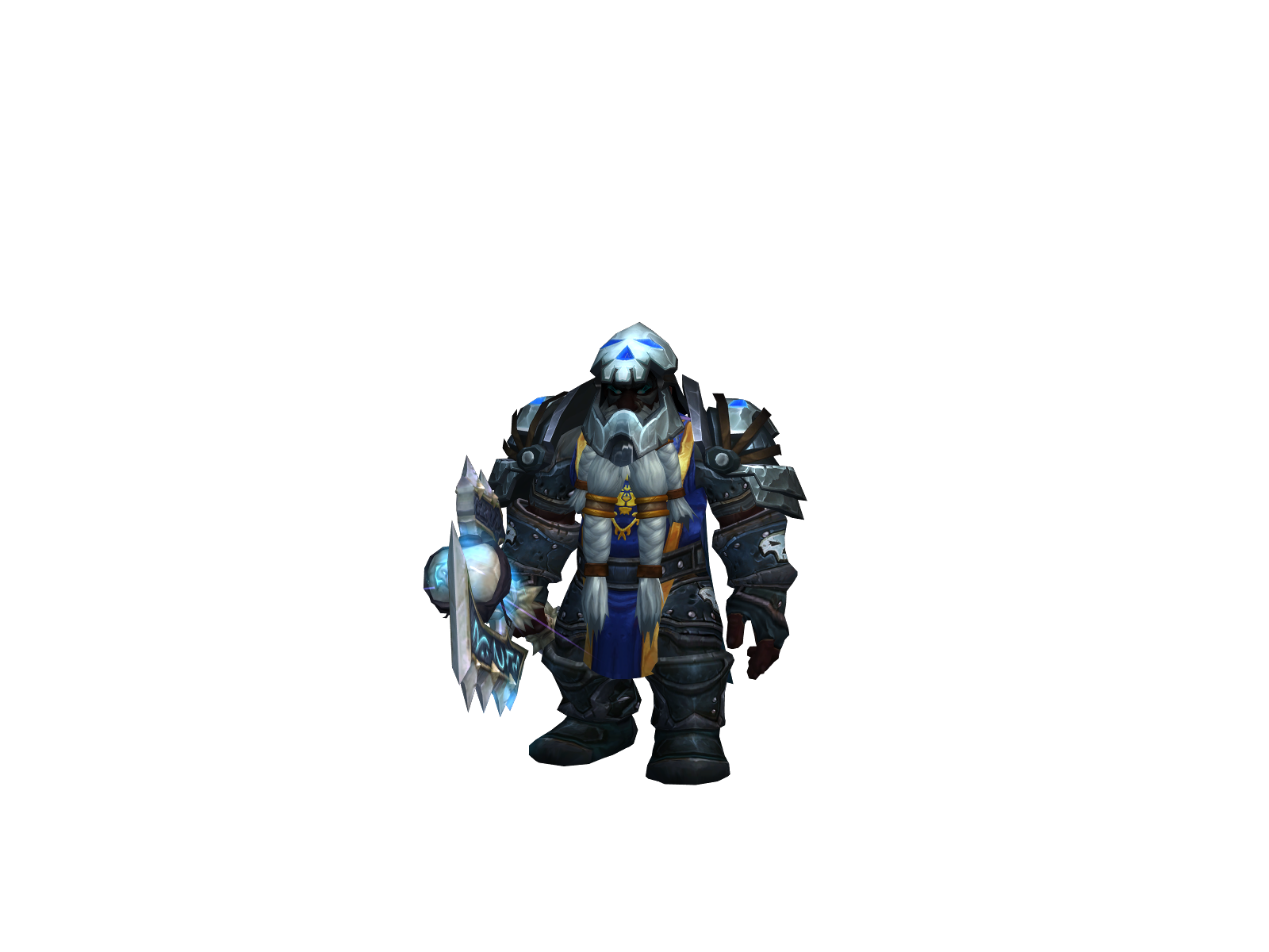 Qarl 3D character render