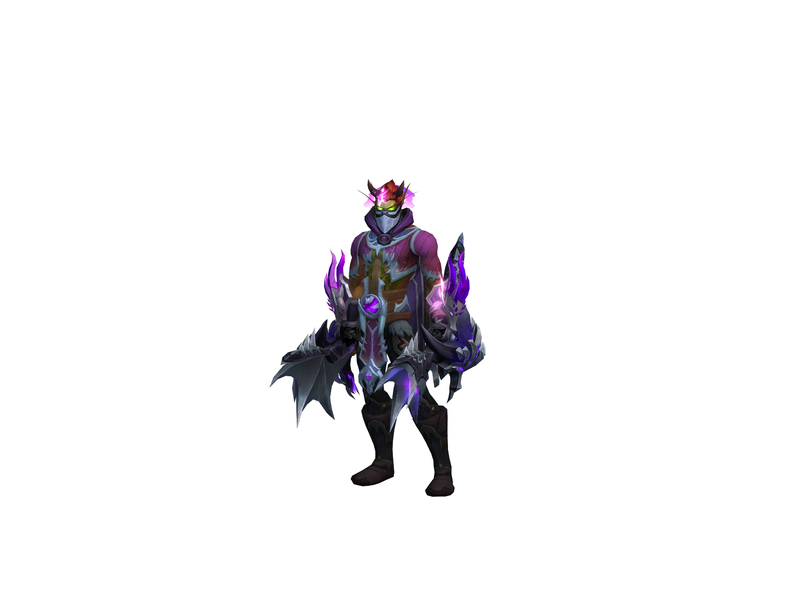 Sathro 3D character render