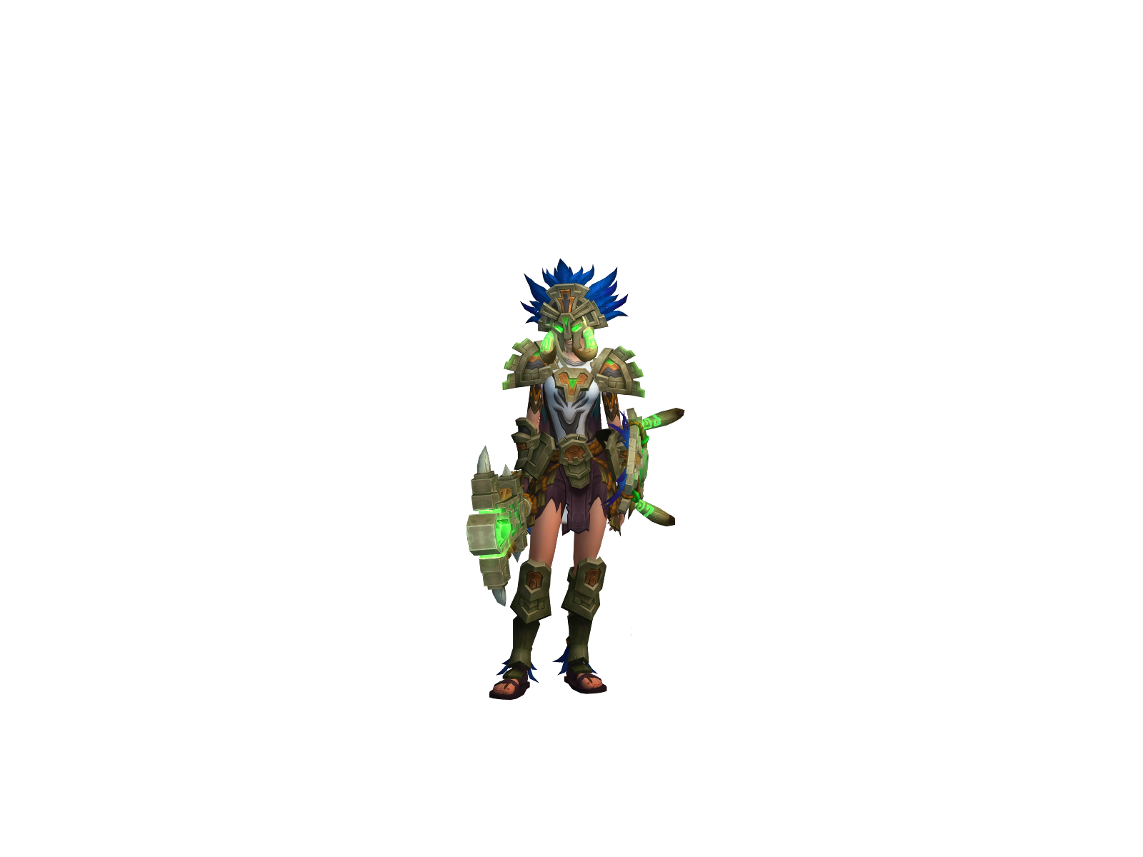 Semri 3D character render