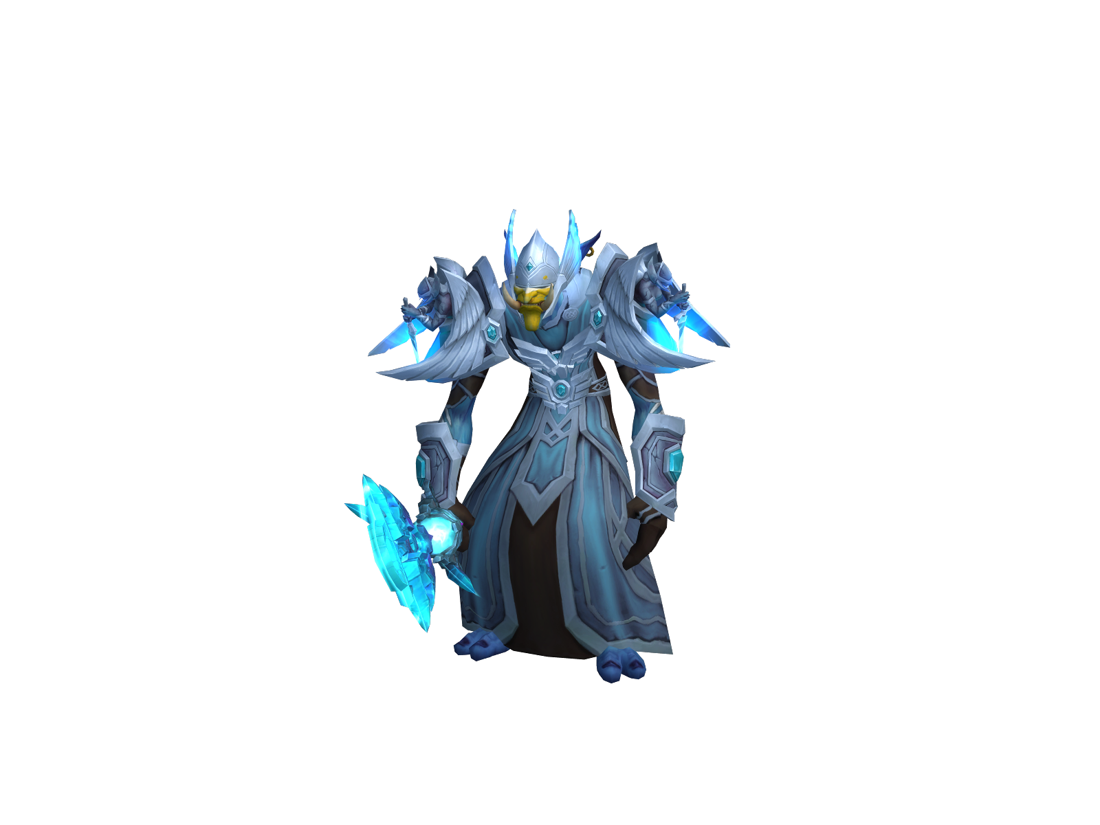Preesht 3D character render