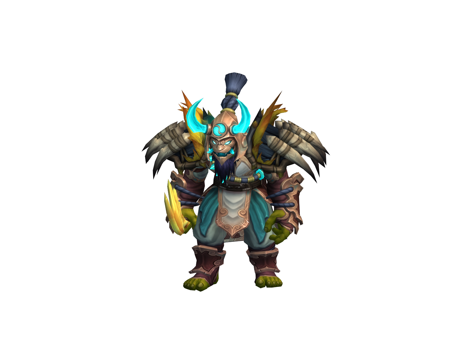 Critthebed 3D character render