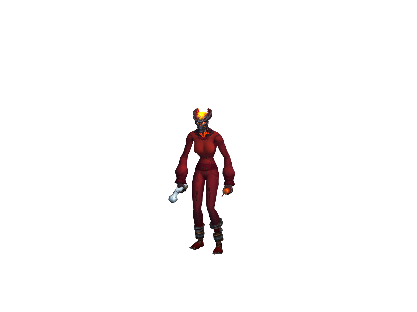 Deerskin 3D character render