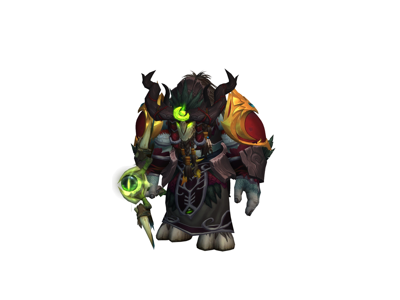 Rdruidhealer 3D character render