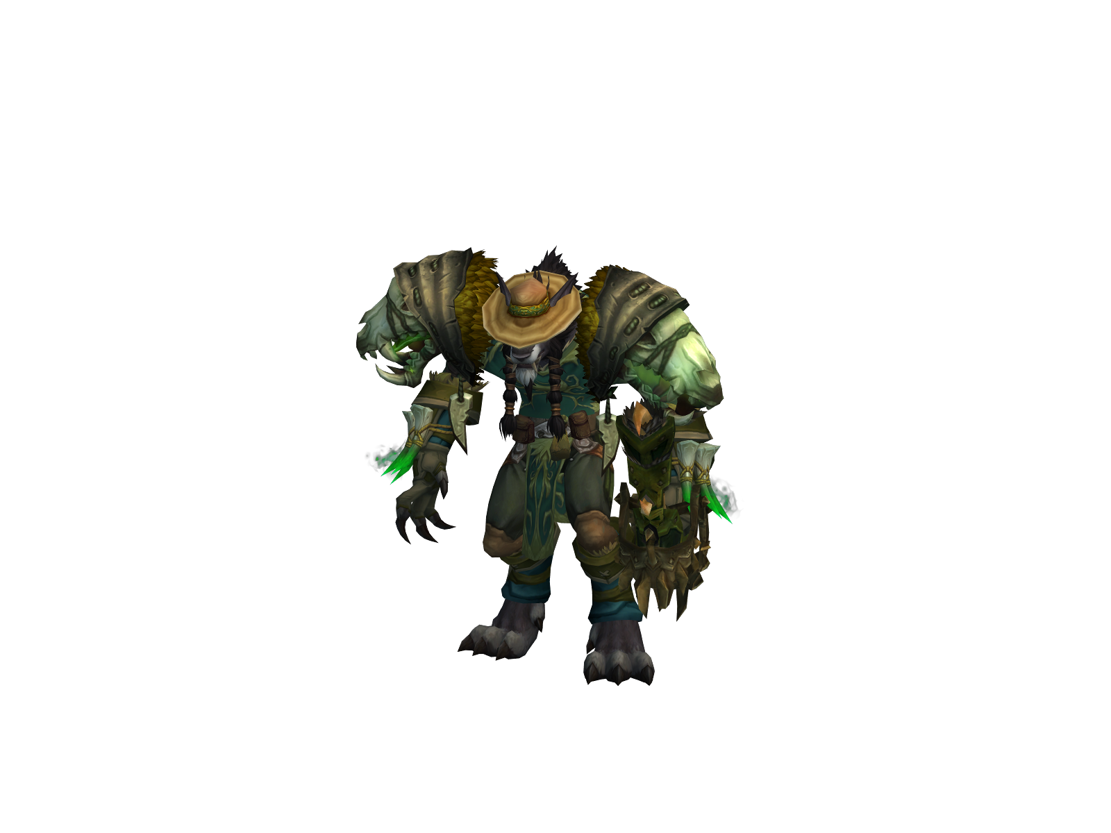 Rajoe 3D character render