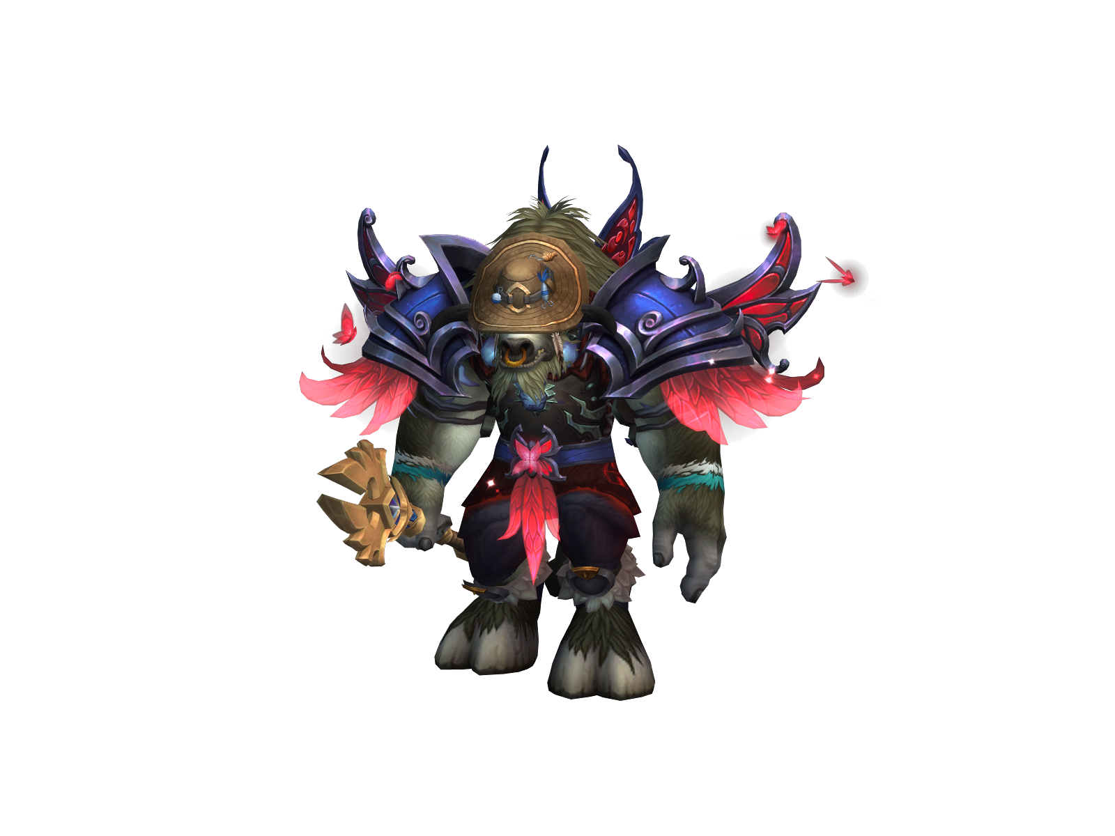 Chubbybird 3D character render