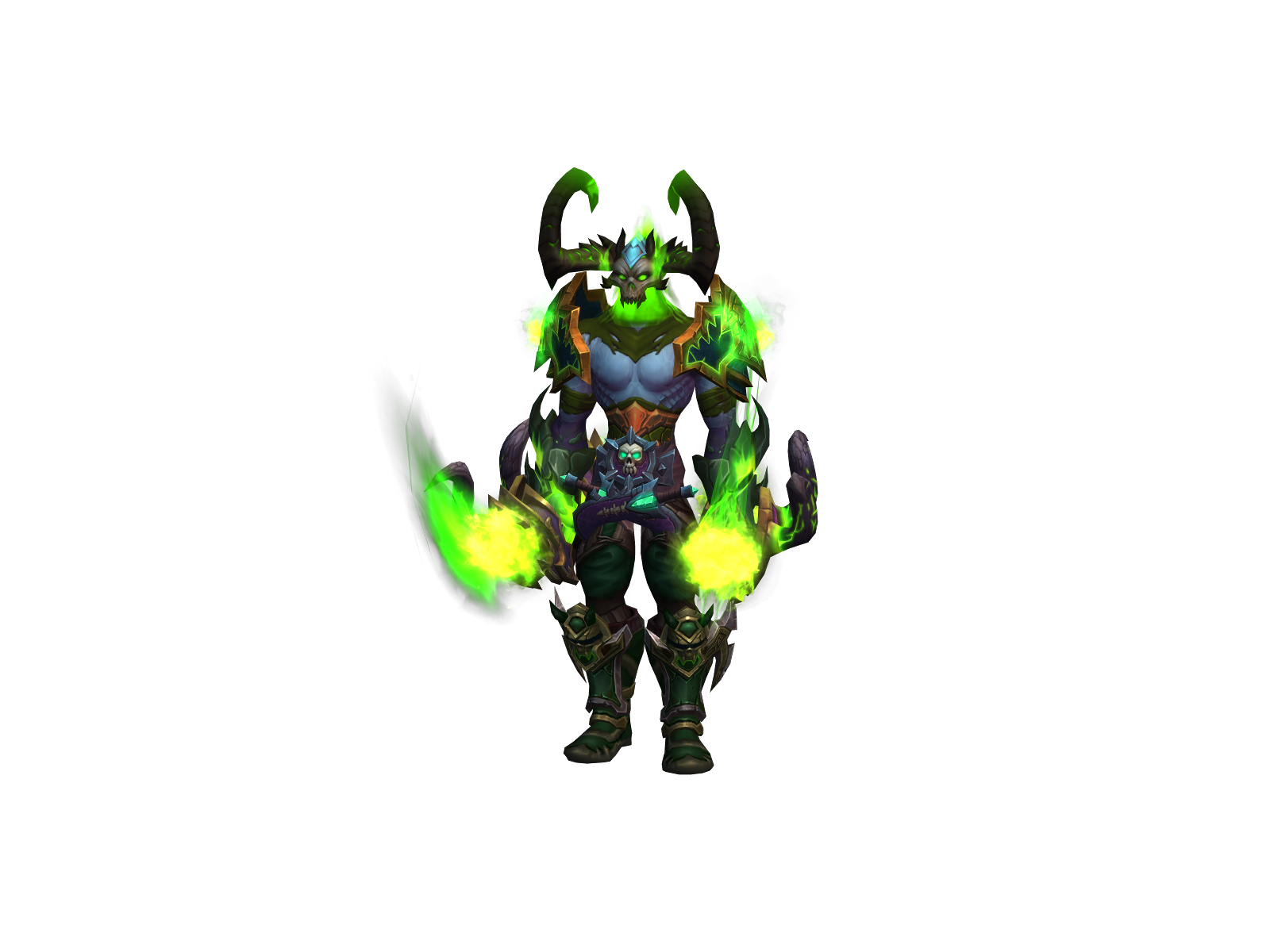 Sachabaron 3D character render