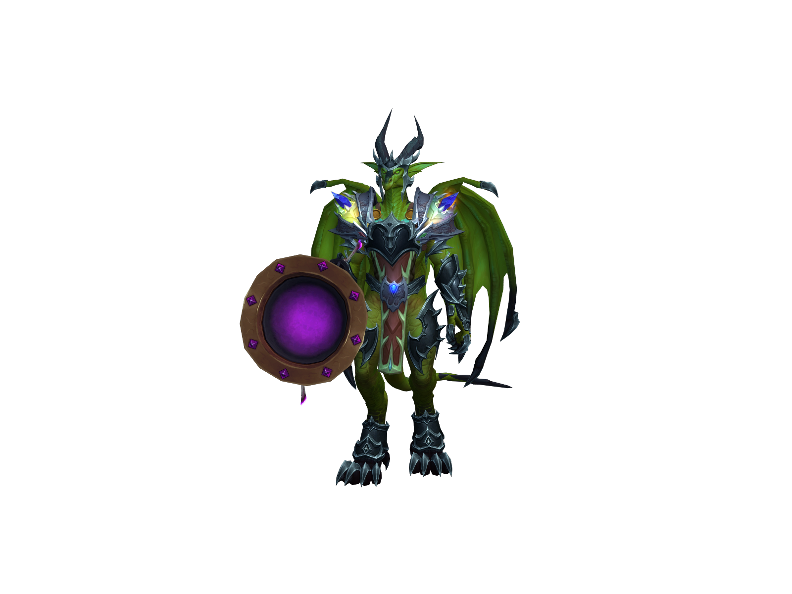 Thelizardman 3D character render