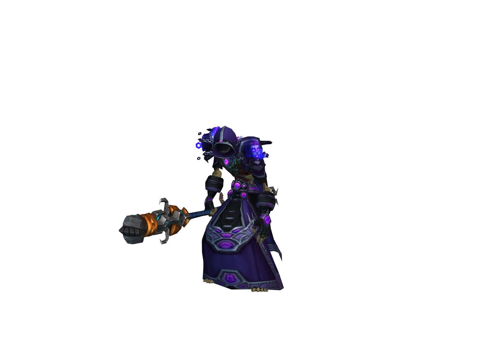 Notalph 3D character render