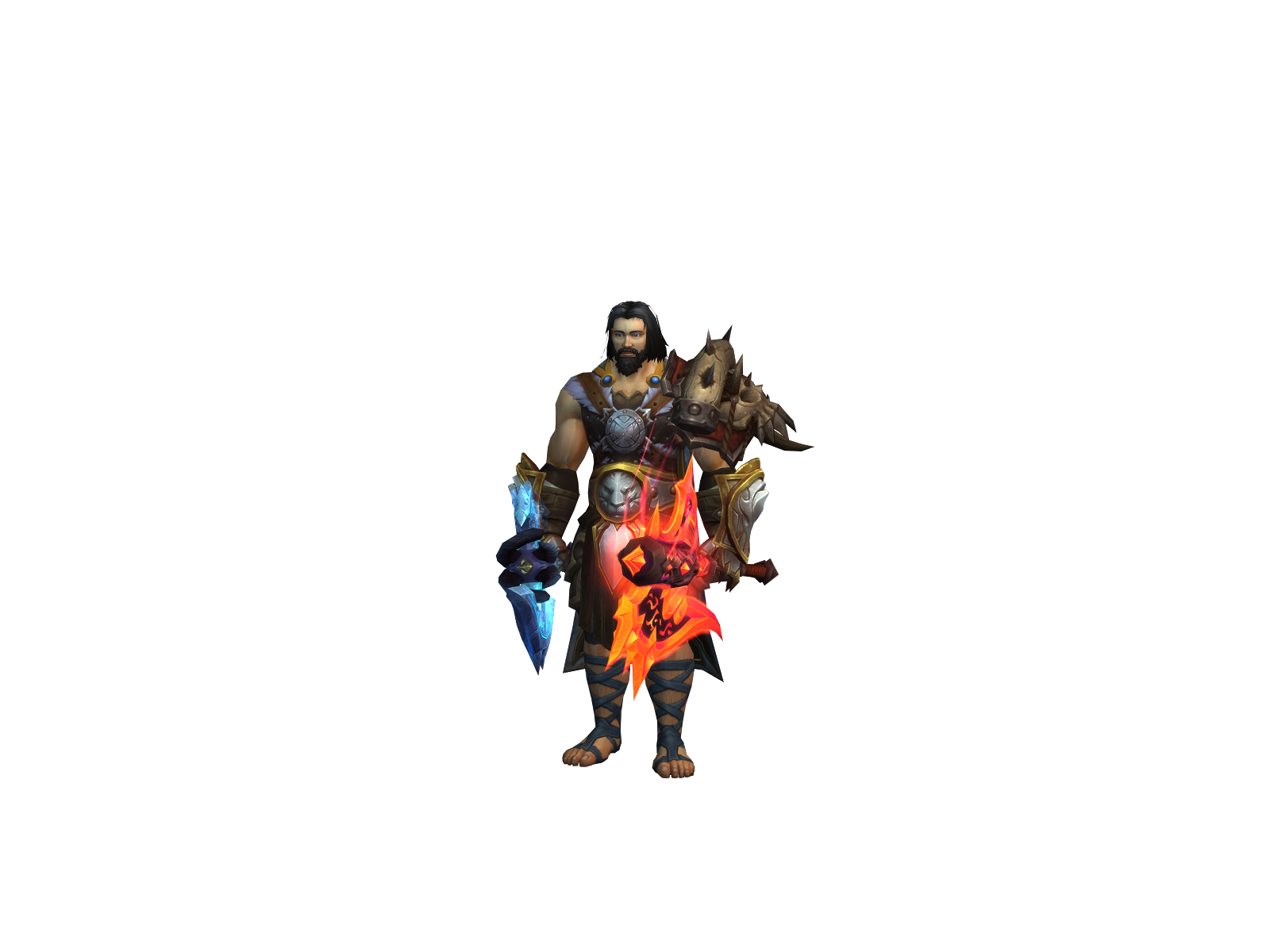 Delzen 3D character render